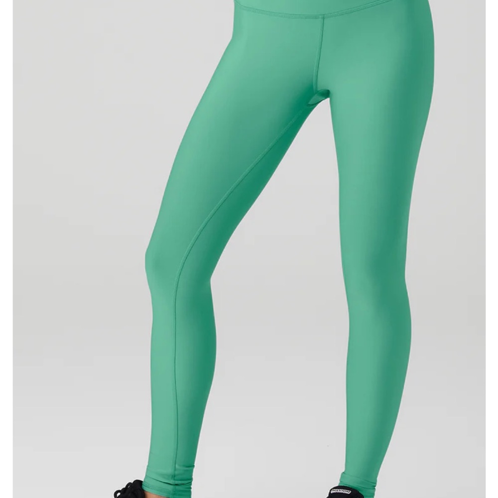 ALO Yoga Green High-Waisted Leggings